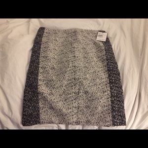 NEW Calvin Klein Black & White Skirt